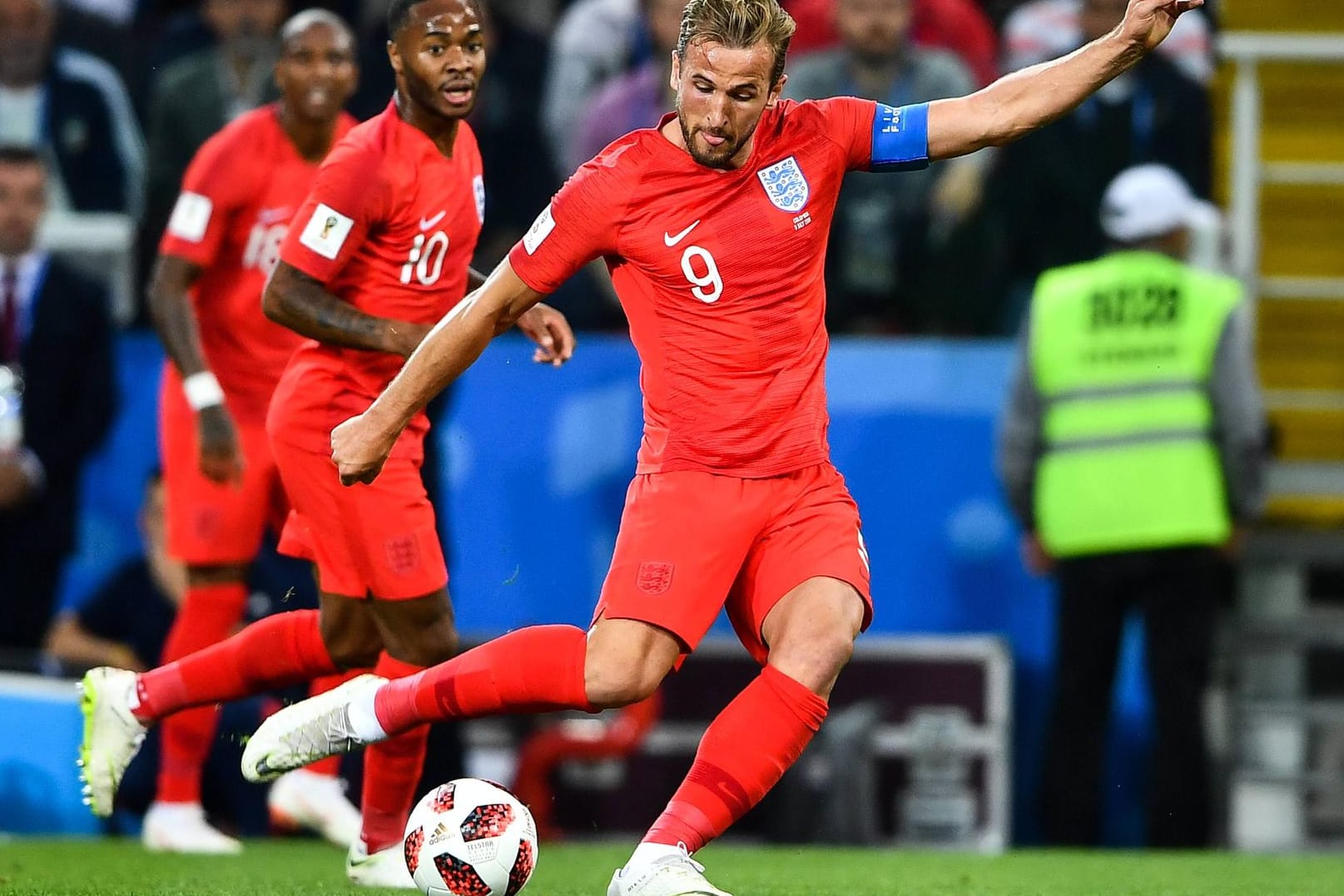 Harry Kane im Spiel gegen Kolumbinen: Schon jetzt ist Kane der König der "Three Lions".