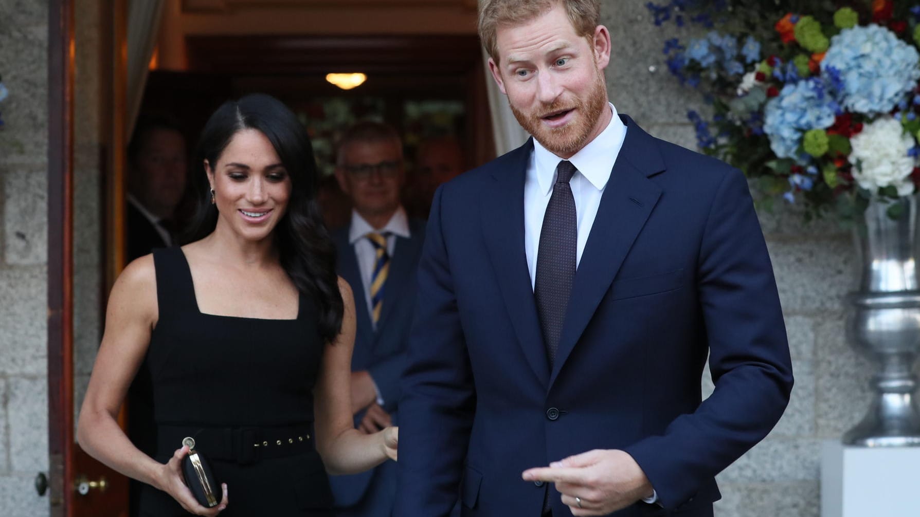 Herzogin Meghan und Prinz Harry: Die beiden sind gerade in Dublin.