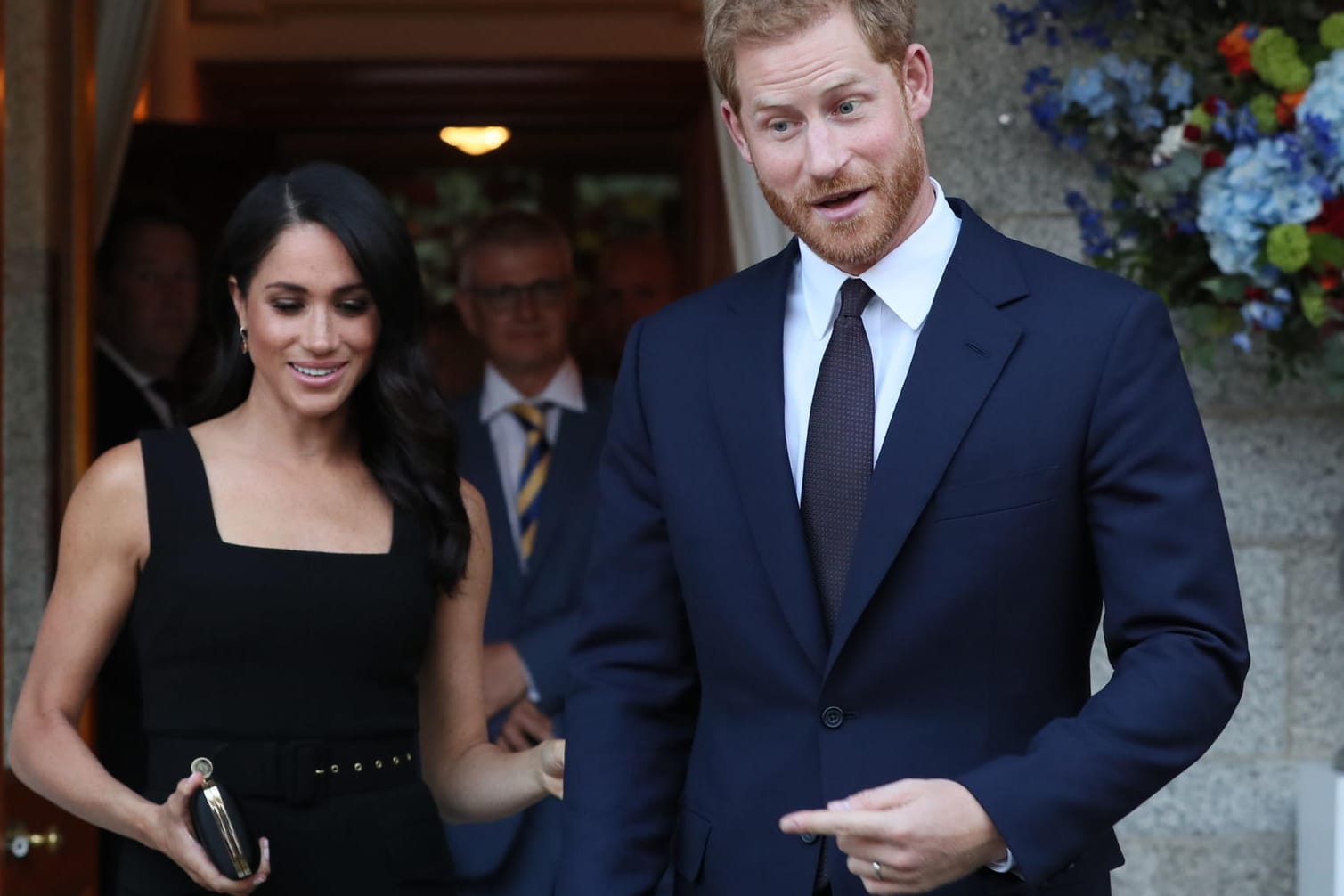 Herzogin Meghan und Prinz Harry: Die beiden sind gerade in Dublin.