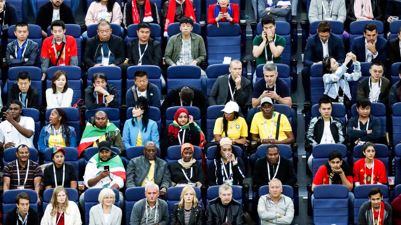 Mehr Zuschauer als Fans: Das Problem einer WM.