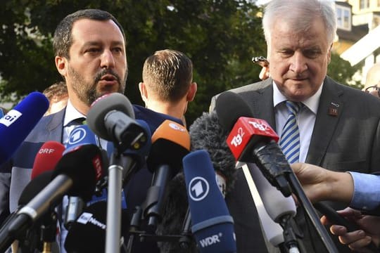 Innenminister Horst Seehofer trifft seinen italienischen Amtskollegen Salvini in Innsbruck zu einem bilateralen Gespräch am Vorabend des EU-Innenministertreffens.