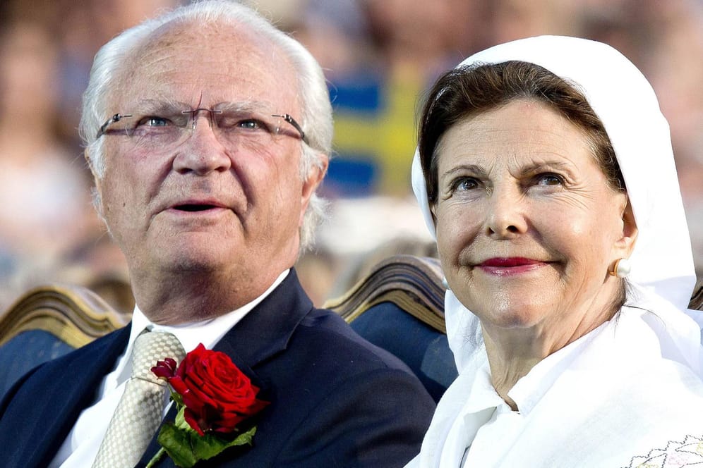 Seit 42 Jahren verheiratet: König Carl Gustaf und seine Silvia von Schweden.