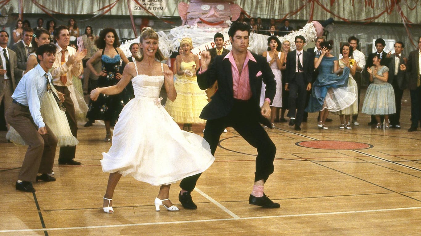 Olivia Newton und John Travolta: In Grease wurden Sie zu Tanzhelden.