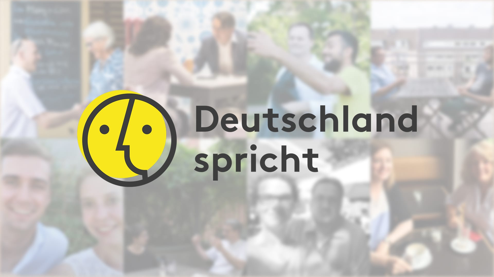 Deutschland spricht: Das Projekt soll die Gesprächskultur neu beleben.