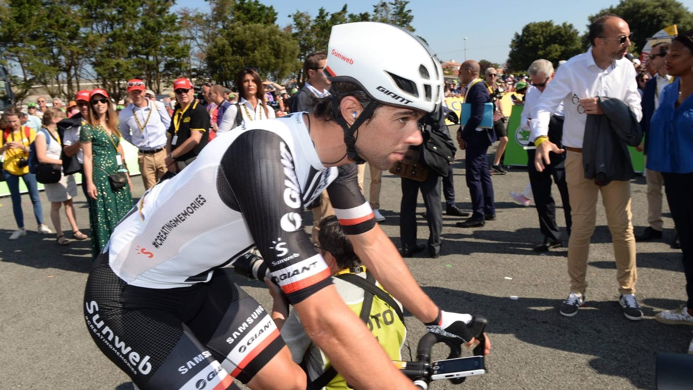Michael Matthews vom Team Sunweb: Er musste vor der 5. Etappe aus der Tour aussteigen.