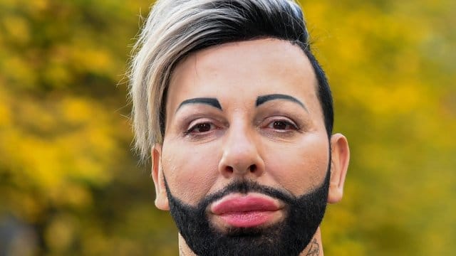 So sieht Harald Glööckler normalerweise aus.
