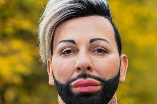 So sieht Harald Glööckler normalerweise aus.