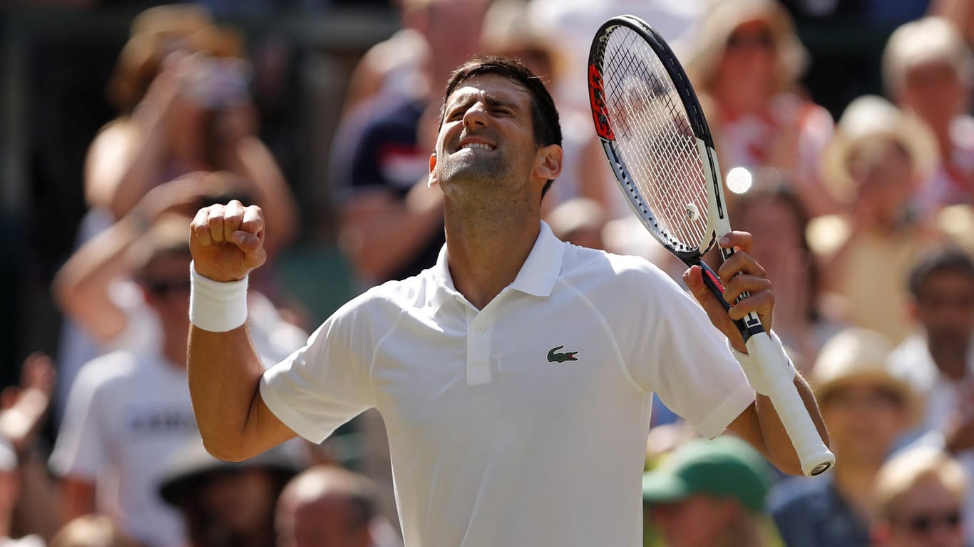Setzte sich in vier Sätzen gegen den Japaner Kei Nishikori durch: Novak Djokovic.