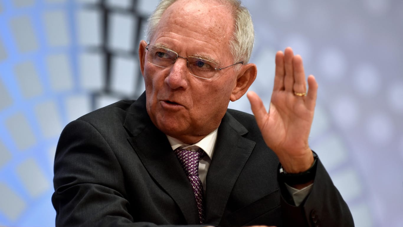 Wolfgang Schauble: Im Nachhinein bezeichnet der Bundestagspräsident den unionsinternen Asylstreit als "dramatisch".