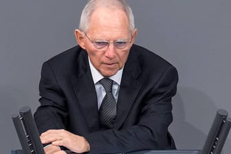 Bundestagspräsident Wolfgang Schäuble (CDU) über den Streit in der Union: "Die Fraktionsgemeinschaft war in Gefahr."