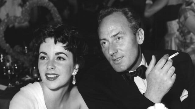 Die ehemaligen Hausbewohner: Elizabeth Taylor und Michael Wilding.