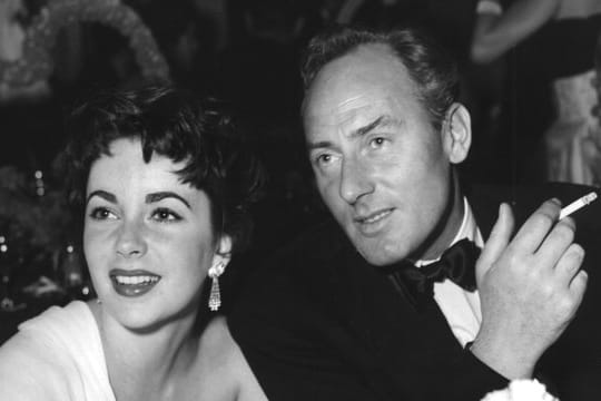 Die ehemaligen Hausbewohner: Elizabeth Taylor und Michael Wilding.