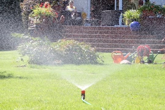 Sogar die Gartenbewässerung ist heute vollautomatisch möglich.