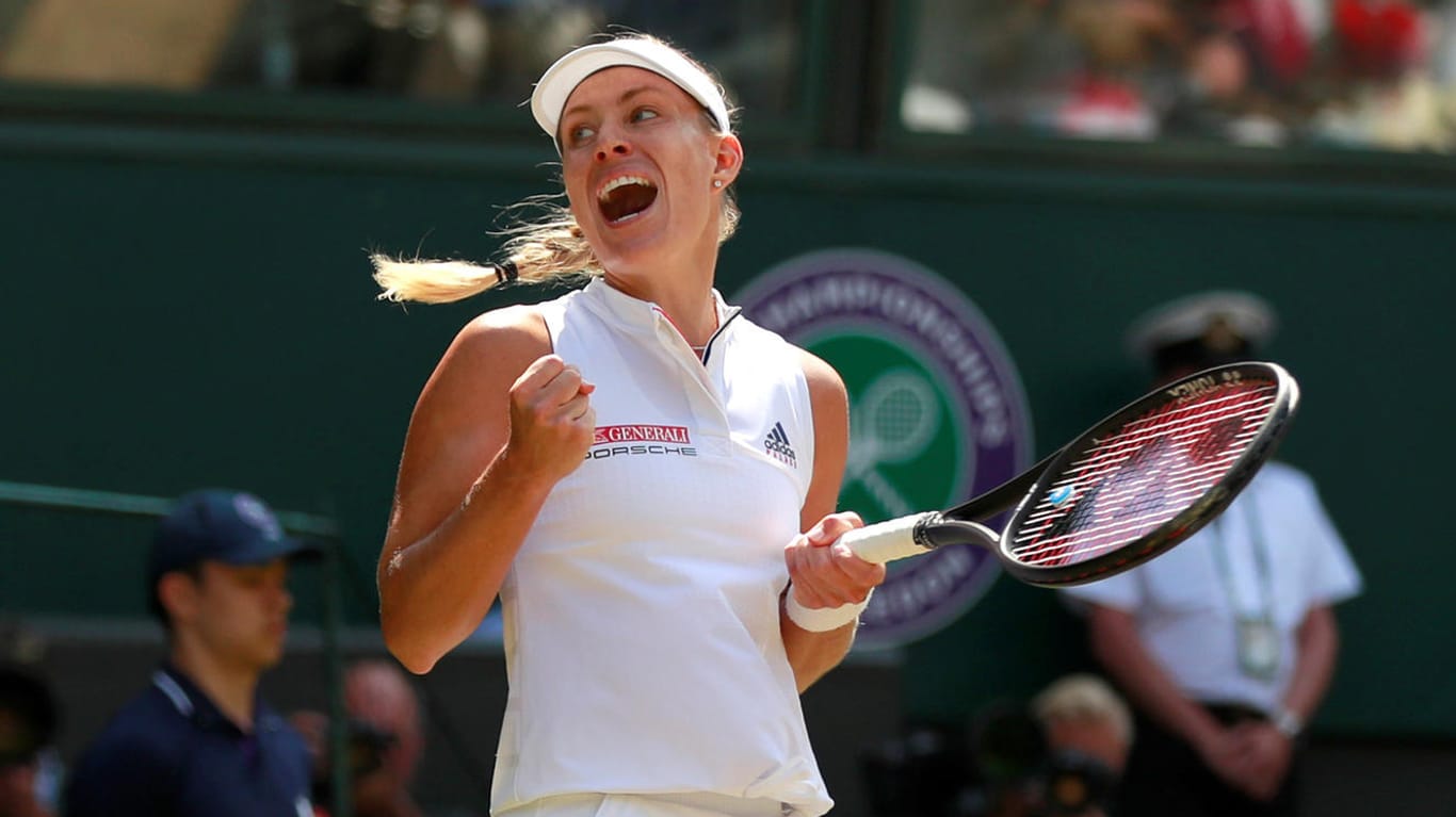 Erreichte zum zweiten Mal das Finale von Wimbledon: Angelique Kerber