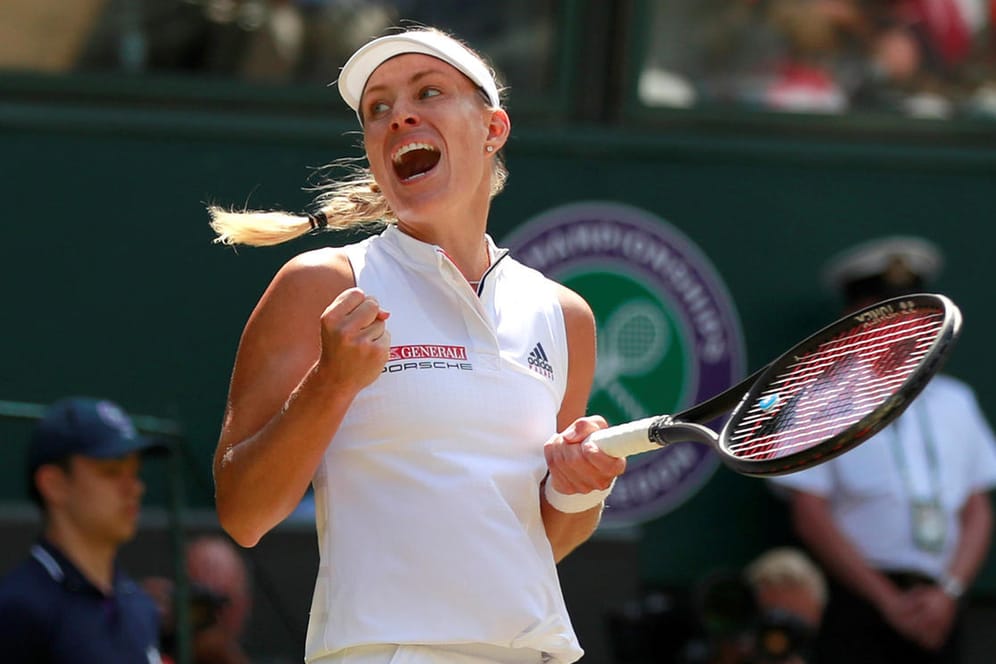 Erreichte zum zweiten Mal das Finale von Wimbledon: Angelique Kerber