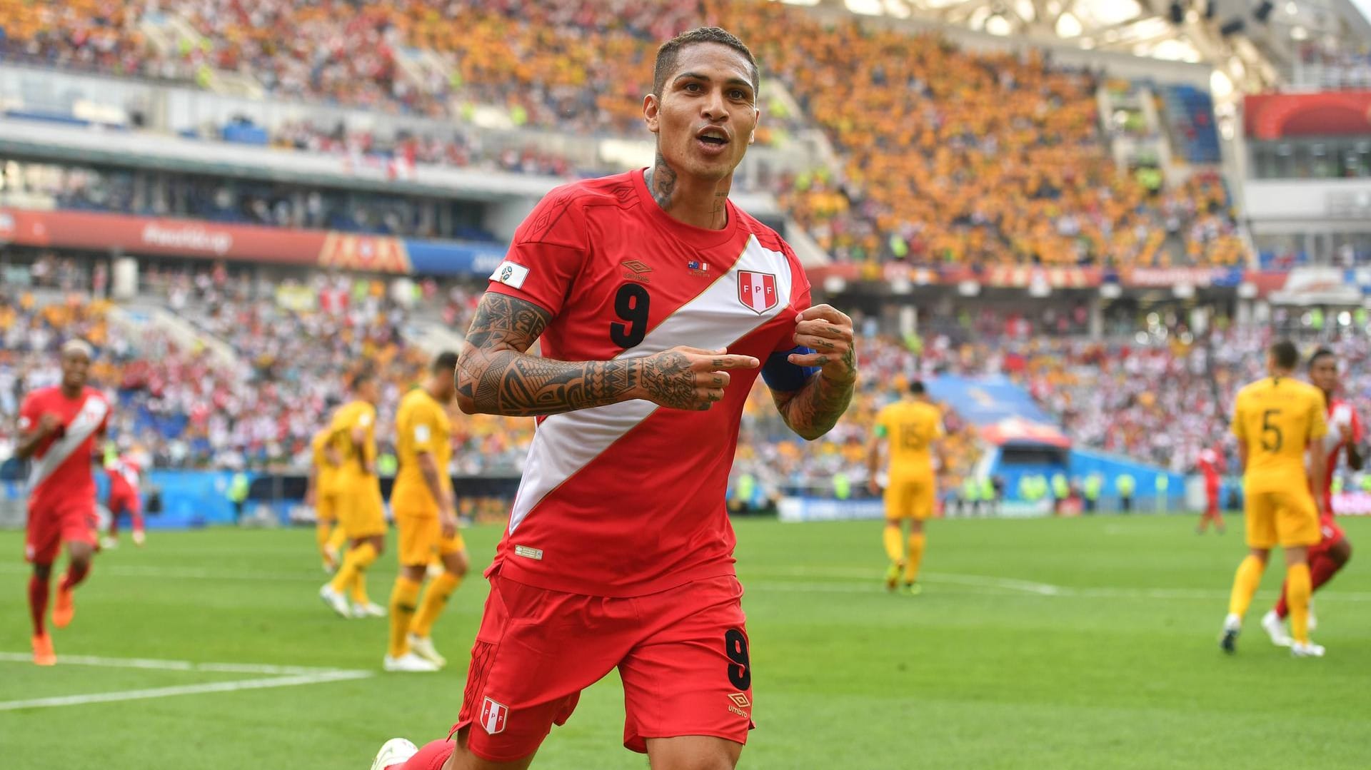 Stand nach einigem Hin und Her bei der WM auf dem Platz: Paolo Guerrero.