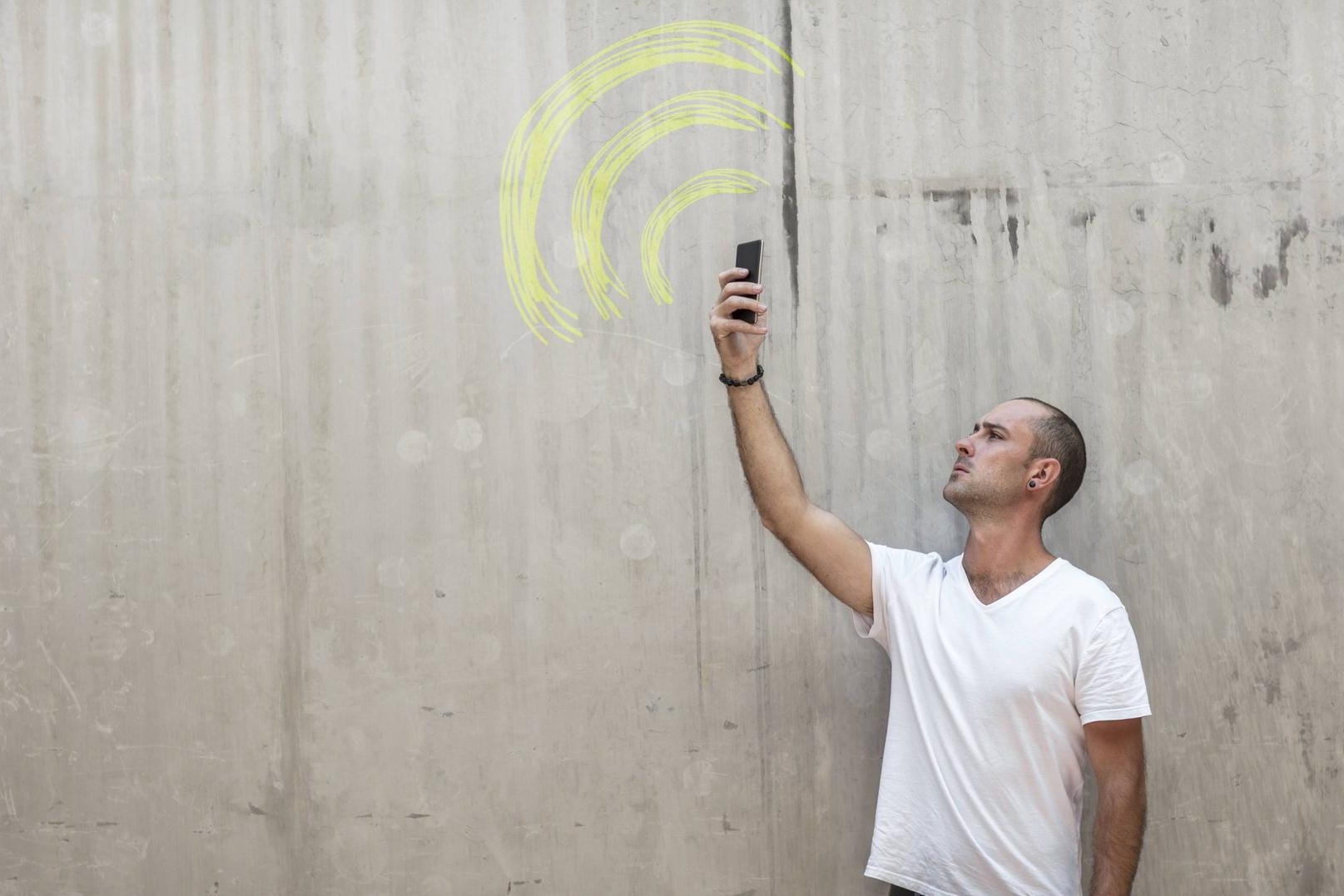 Im Funkloch: Ausgerechnet eine App soll bald dagegen helfen.