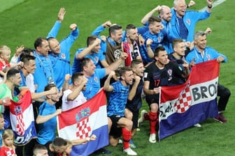 In Kroatiens Nationalmannschaft werden vor dem WM-Finale gegen Frankreich große Hoffnungen gesetzt.
