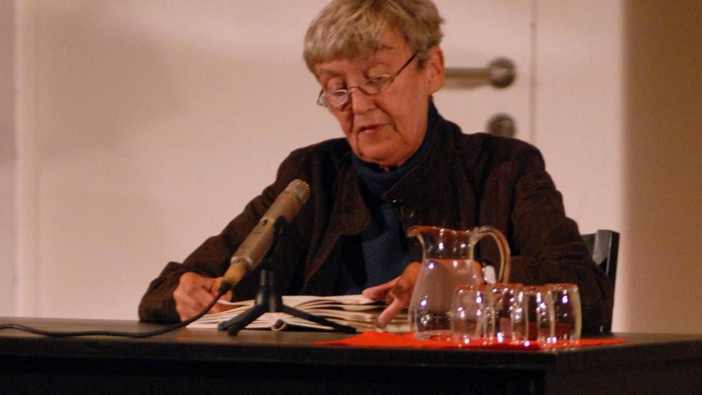 Christine Nöstlinger las bei der Eröffnung des Literaturfests in Salzburg 2009.