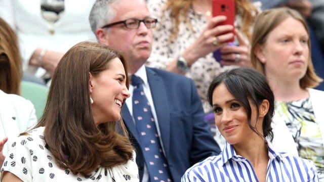 Kate und Meghan scheinen sich gut zu verstehen.