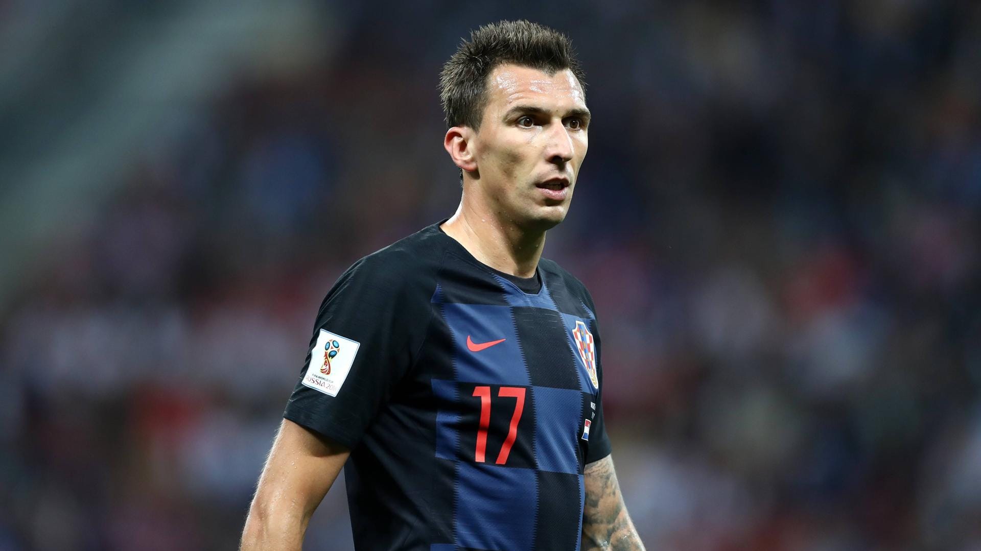 Mario Mandzukic: Der 32-jährige Stürmer überraschte mit seinem Treffer gegen England.