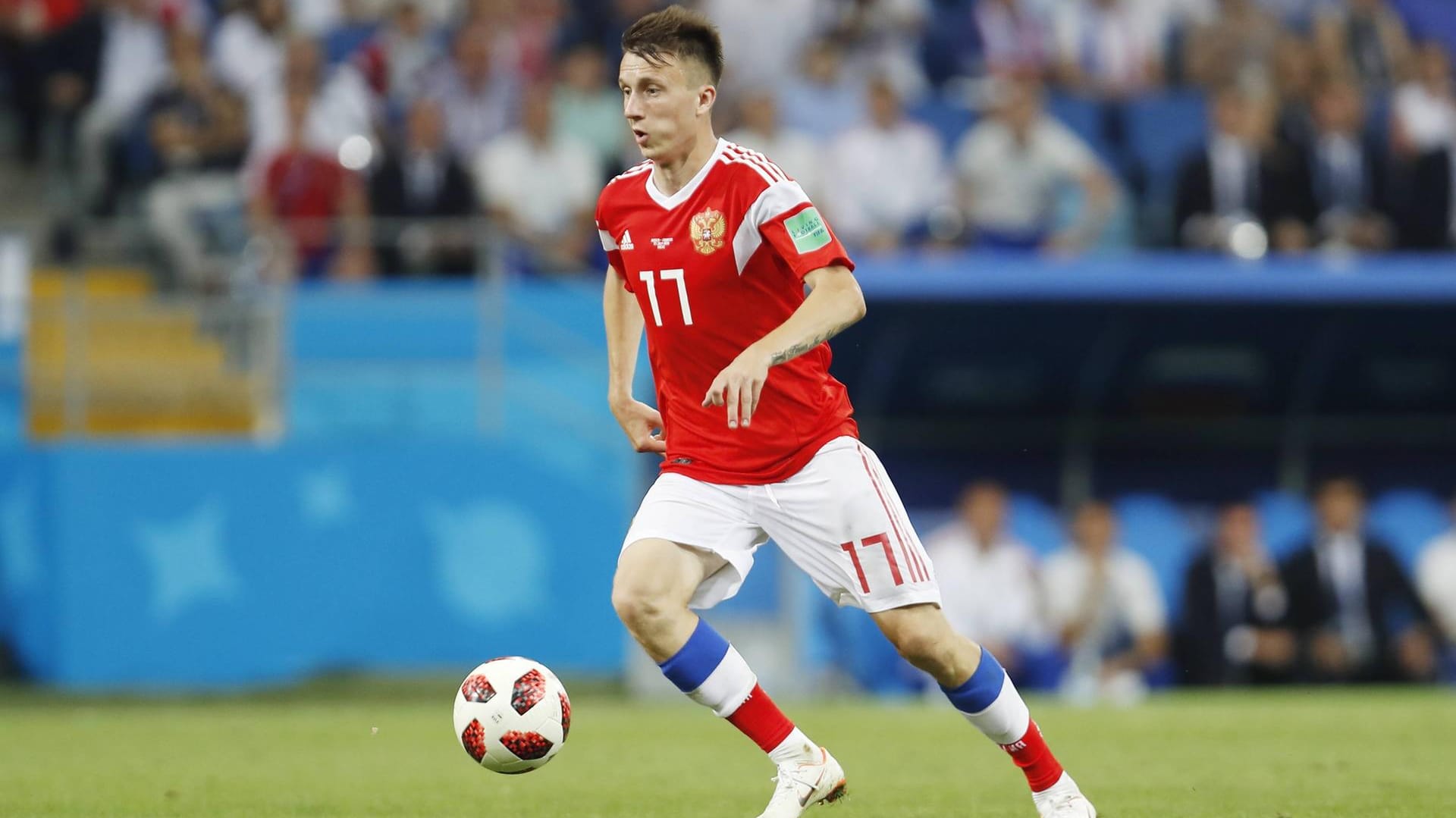 Nach der WM auf dem Zettel vom FC Chelsea: Aleksandr Golovin.