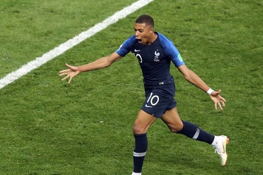 Kylian Mbappé ist der zweitjüngste Torschütze in der WM-Final-Geschichte.