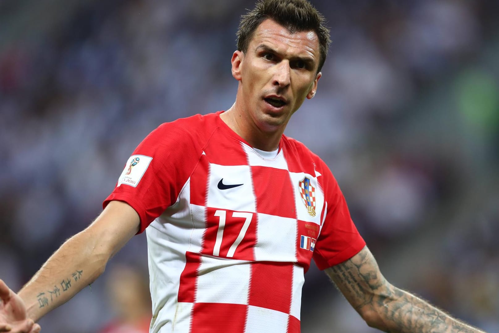 Hat offenbar das Interesse von Borussia Dortmund geweckt: Mario Mandzukic, der in der Bundesliga bereits für Bayern und Wolfsburg spielte.