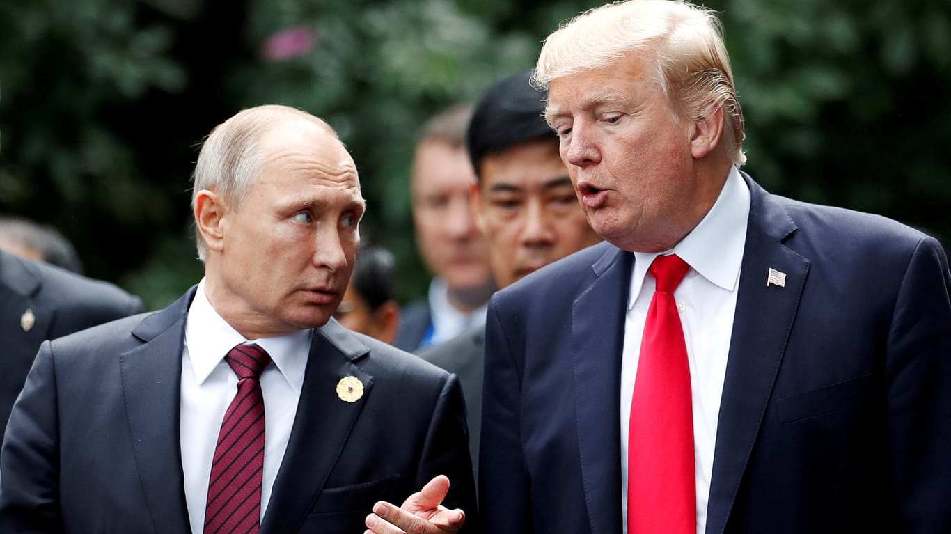 Donald Trump und Wladimir Putin: Bei einem Gipfel in Helsinki soll es auch um die Konflikte in Syrien und in der Ukraine gehen.