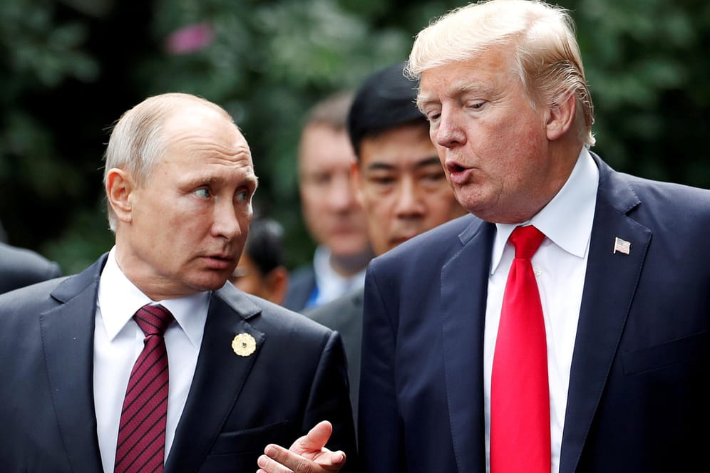 Donald Trump und Wladimir Putin: Bei einem Gipfel in Helsinki soll es auch um die Konflikte in Syrien und in der Ukraine gehen.