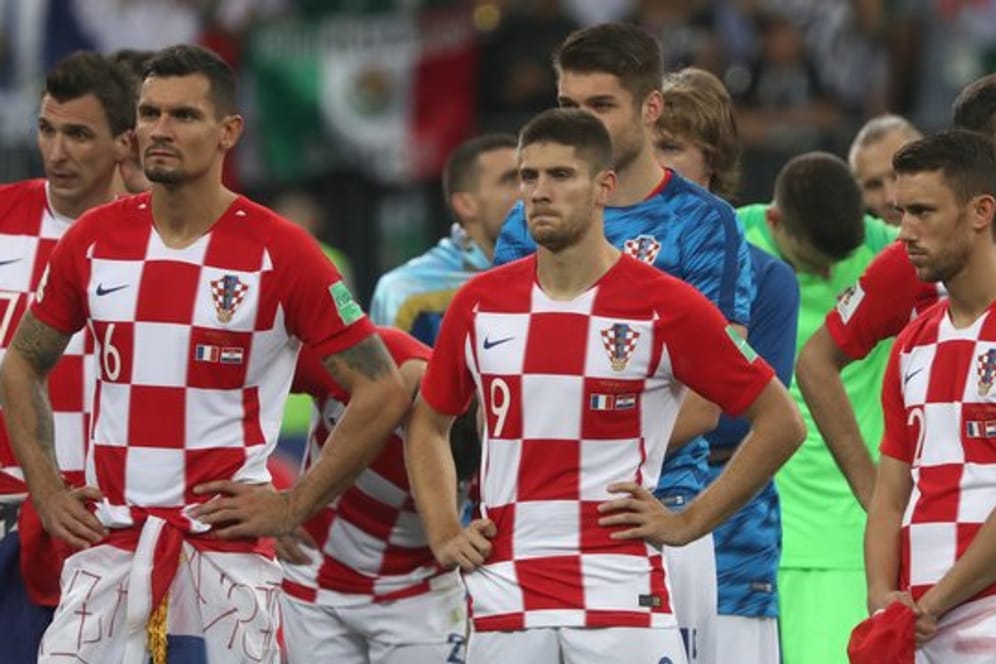 Die Kroaten trugen die Final-Niederlage gegen Frankreich mit Fassung.