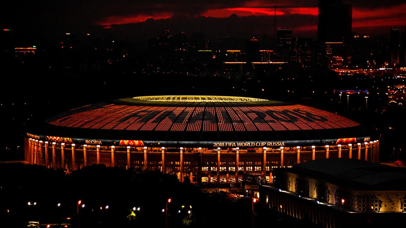 Austragungsort des WM Finales 2018: das Luschniki-Stadion in Moskau