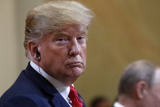 "Die Fake News drehen durch!" - US-Präsident Donald Trump hält die Kritik an seinem Treffen mit Wladimir Putin für grundfalsch.