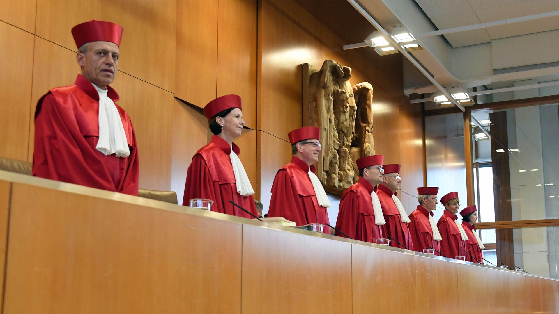 Bundesverfassungsgericht: Das oberste Gericht in Deutschland entscheidet am Mittwoch, den 18.07.2018 über die Rechtmäßigkeit des Rundfunkbeitrags.