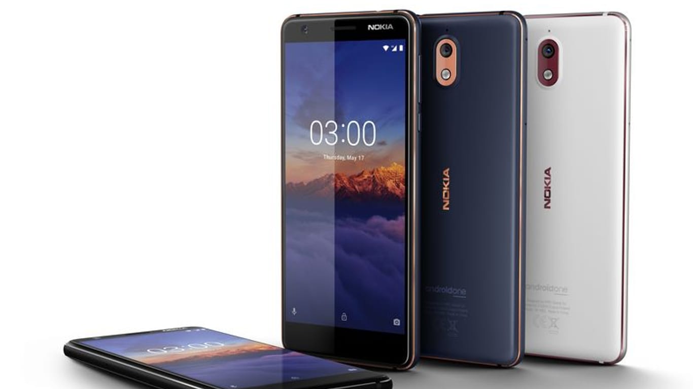 Das neue Nokia 3.1: Hersteller HMD Global verspricht ein "erstklassiges Benutzererlebnis" zum kleinen Preis.