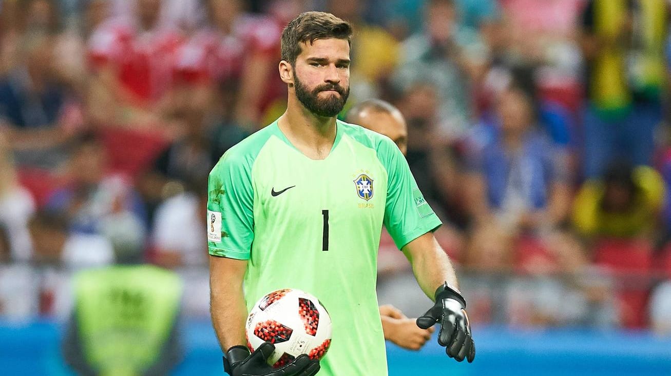 Alisson Becker schied mit Brasilien im Viertelfinale der WM gegen Belgien aus.