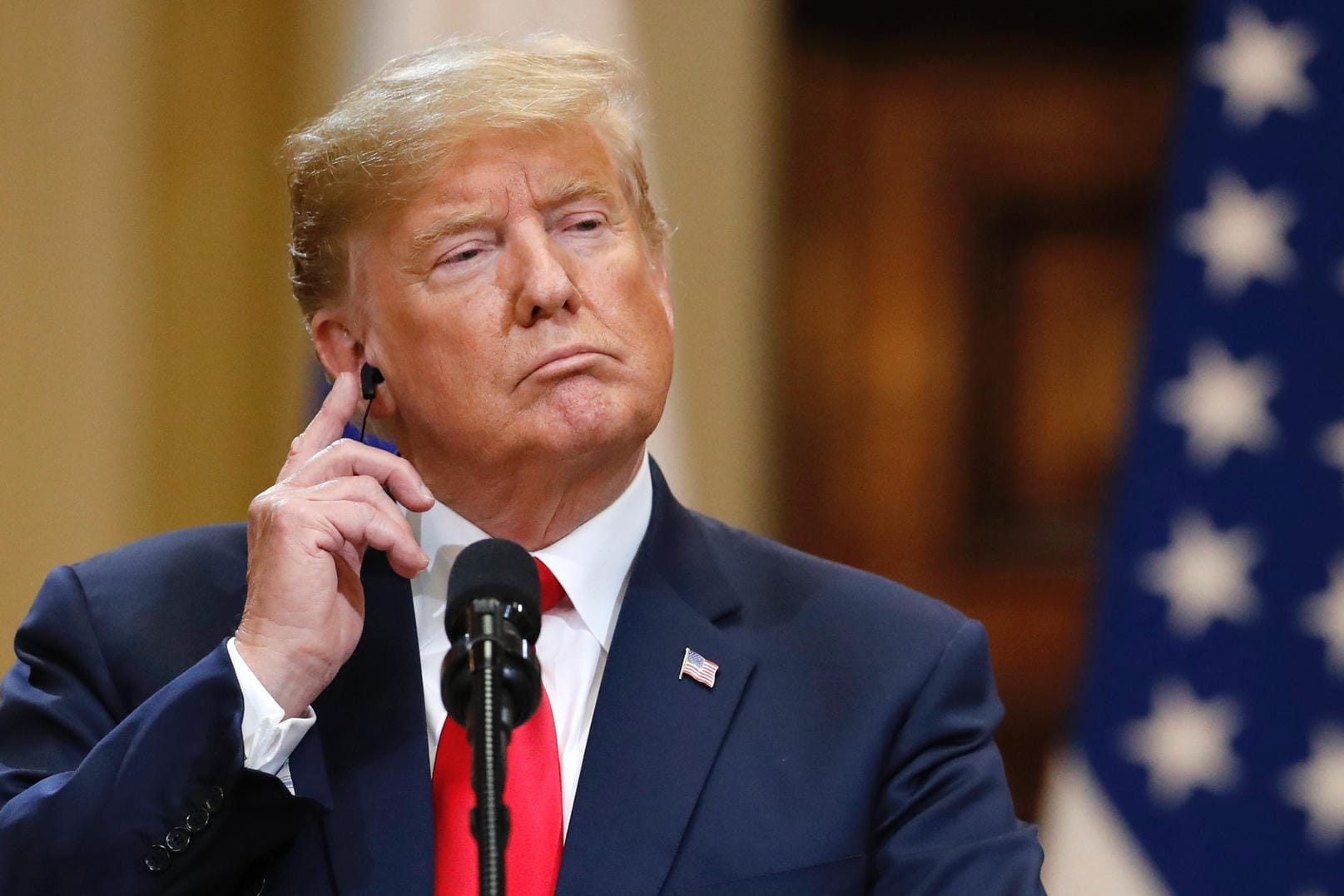 Donald Trump: Der US-Präsident räumt nun doch ein, dass sich Russland in den letzten amerikanischen Wahlkampf ums Weiße Haus eingemischt habe.