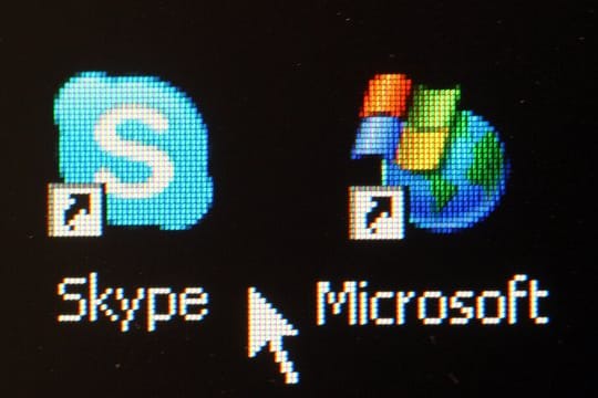 Unter Skype 8.