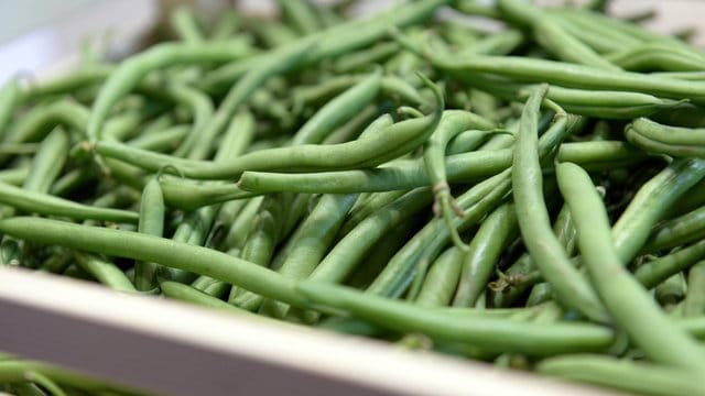 Grüne Bohnen passen zu Salaten oder auch zu Fleisch - und sie sind reich an Mineralstoffen.