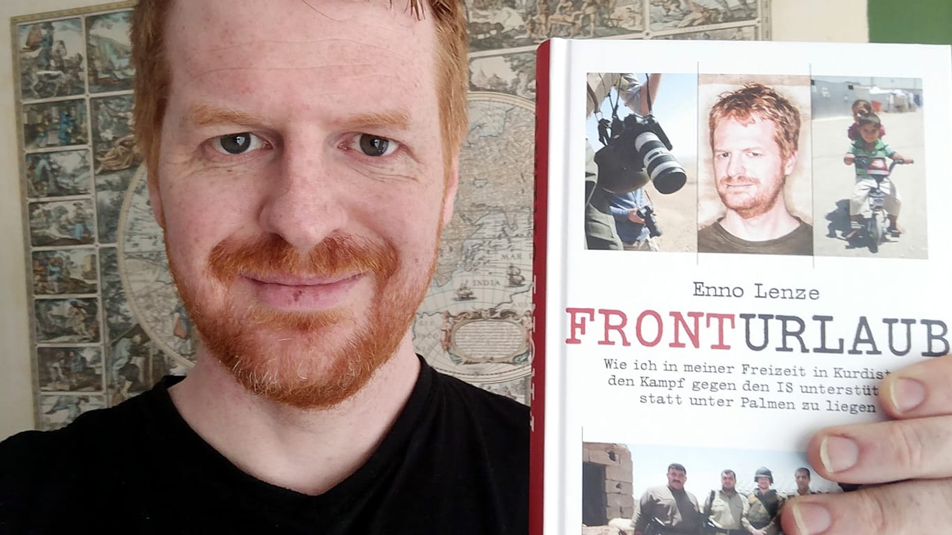 Freizeit in irakischen Kurdengebieten an der Front zum IS: Seine Erlebnisse und seine Motivation beschreibt Enno Lenze im Buch "Fronturlaub".