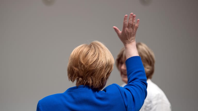 Angela Merkel on Tour - hier in Nordrhein-Westfalen