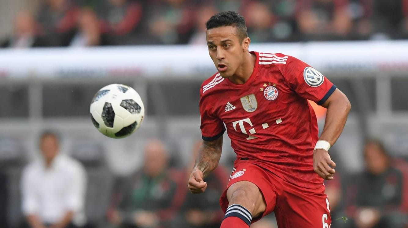 Thiago Alcantara im Bayern-Dress: Verlässt er den FCB in Richtung Barcelona?