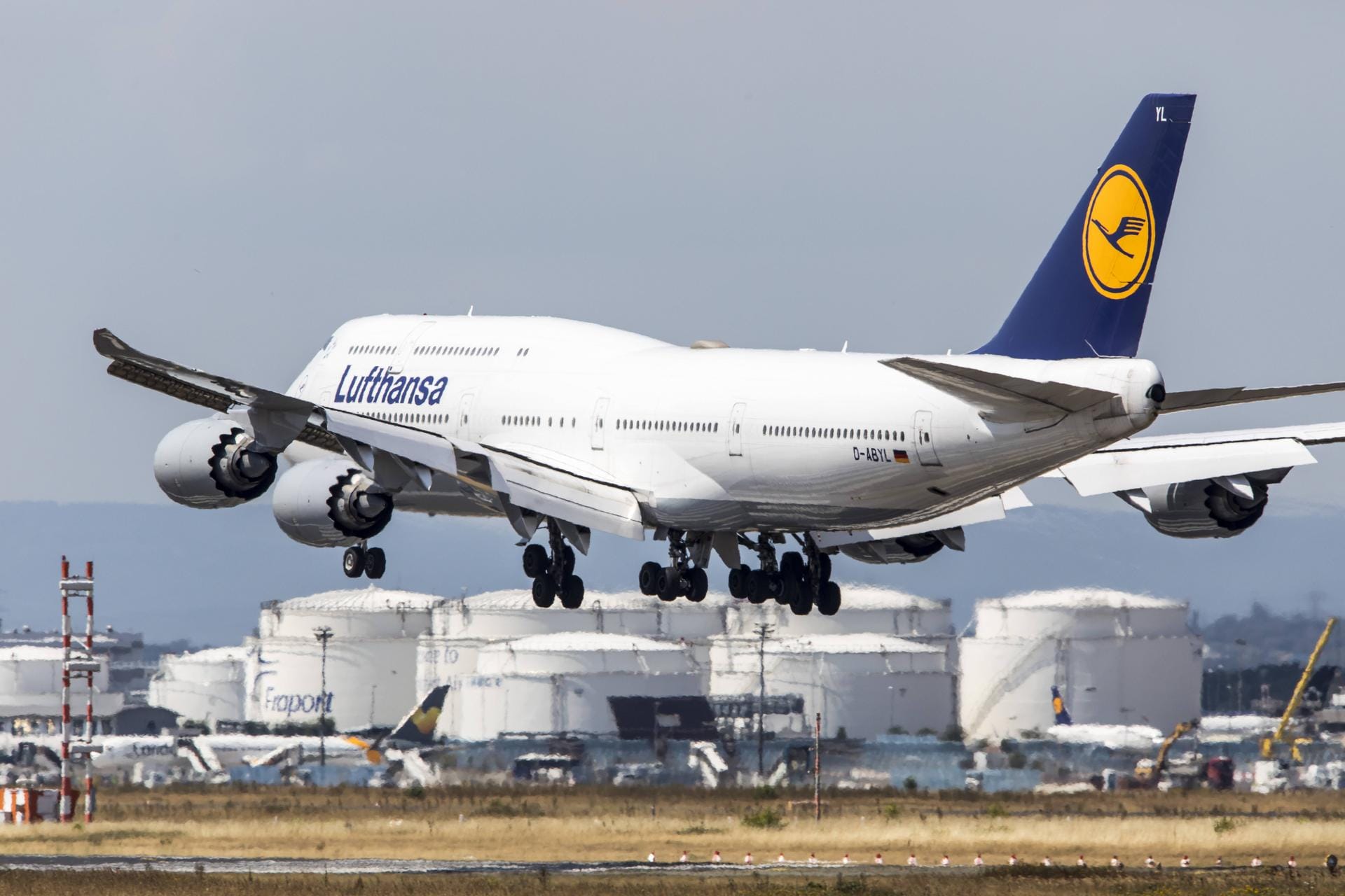 Lufthansa Boeing 747 Jumbojet: Mit Lufthansa ist auch eine deutsche Airline dabei: Sie liegt auf Rang neun.