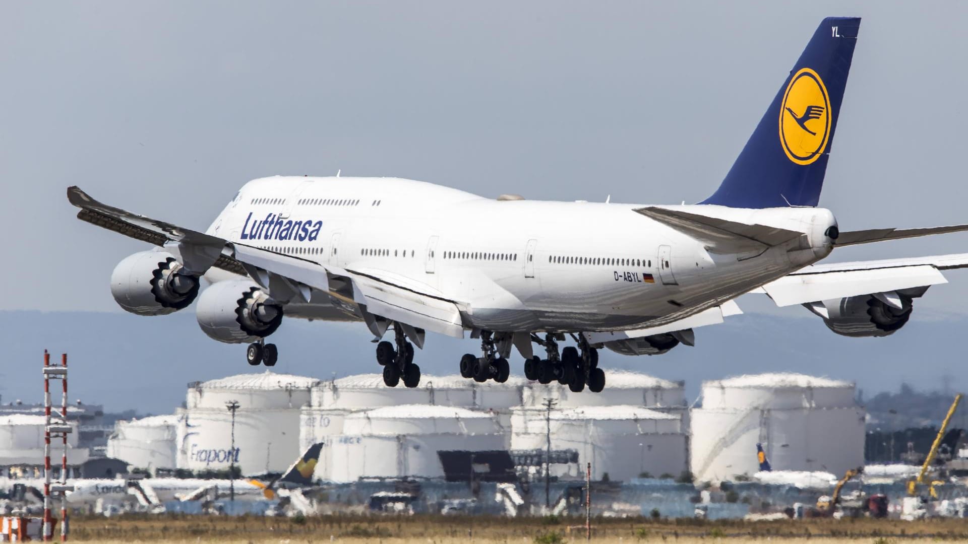 Lufthansa Boeing 747 Jumbojet: Mit Lufthansa ist auch eine deutsche Airline dabei: Sie liegt auf Rang neun.