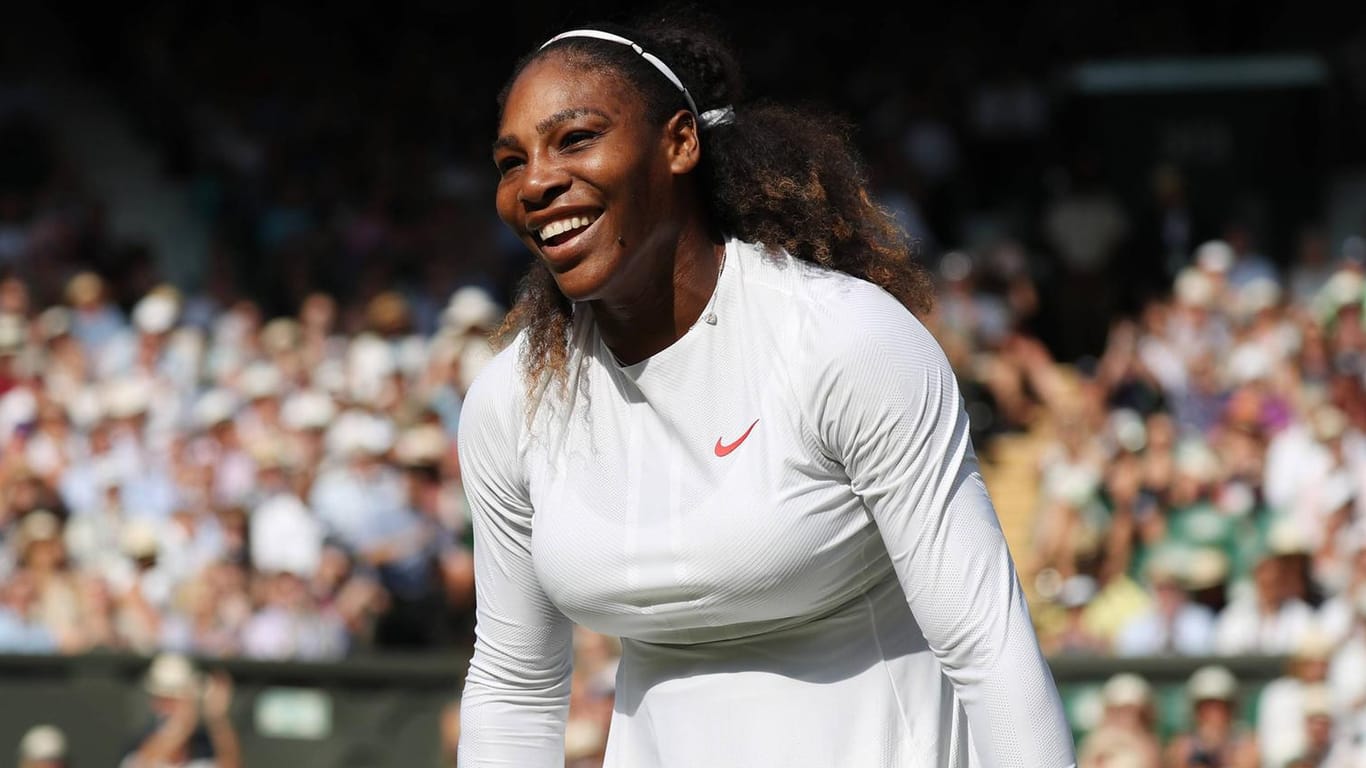 Serena Williams: Beruflich ist sie viel unterwegs, ihre kleine Tochter ist immer mit dabei.
