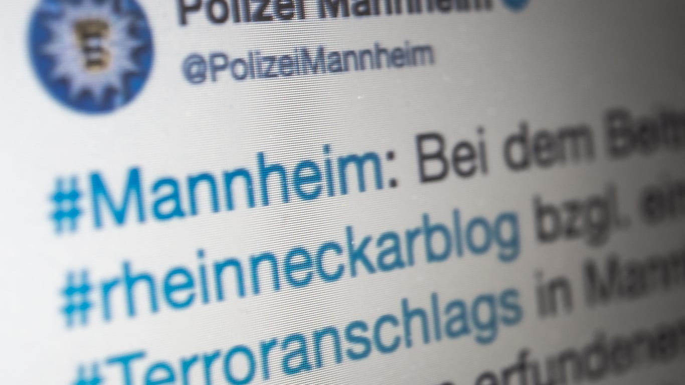 Per Twitter widersprach die Polizei damals dem Bericht über den erfundenen Anschlag: Nun soll der Betreiber des "Rheinneckarblogs" eine Geldstrafe zahlen.