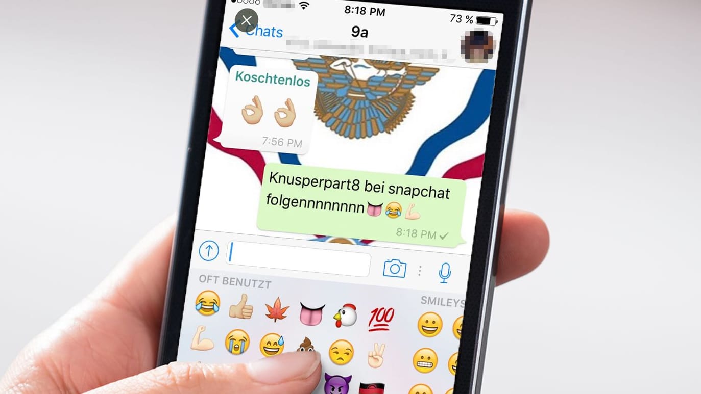 Tipp unter Neuntklässlern: Der Link zum Snapchat-Kanal wird auch in Klassen-Listen weitergegeben, wie ein Schüler in einem Kommentar an "DeinBeichtstuhl" stolz dokumentierte.