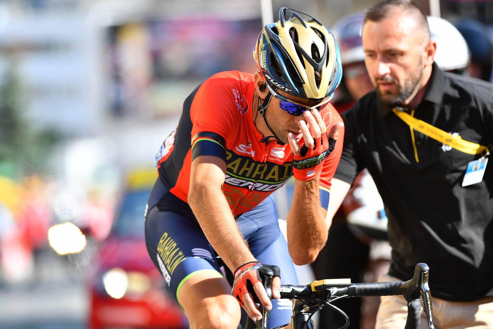 Nicht mehr dabei: Vincenzo Nibali ist aus der Tour de France ausgestiegen. 2014 hatte er die Frankreich-Rundfahrt noch gewonnen.