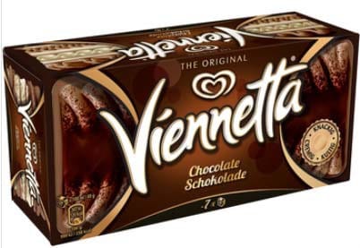Einzelne Packungen "Viennetta Schokolade 650 ml" werden zurückgerufen.