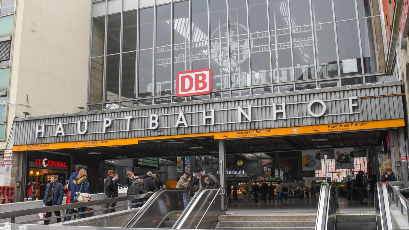 Hauptbahnhof München: Hier konnte die Polizei den Täter festnehmen.